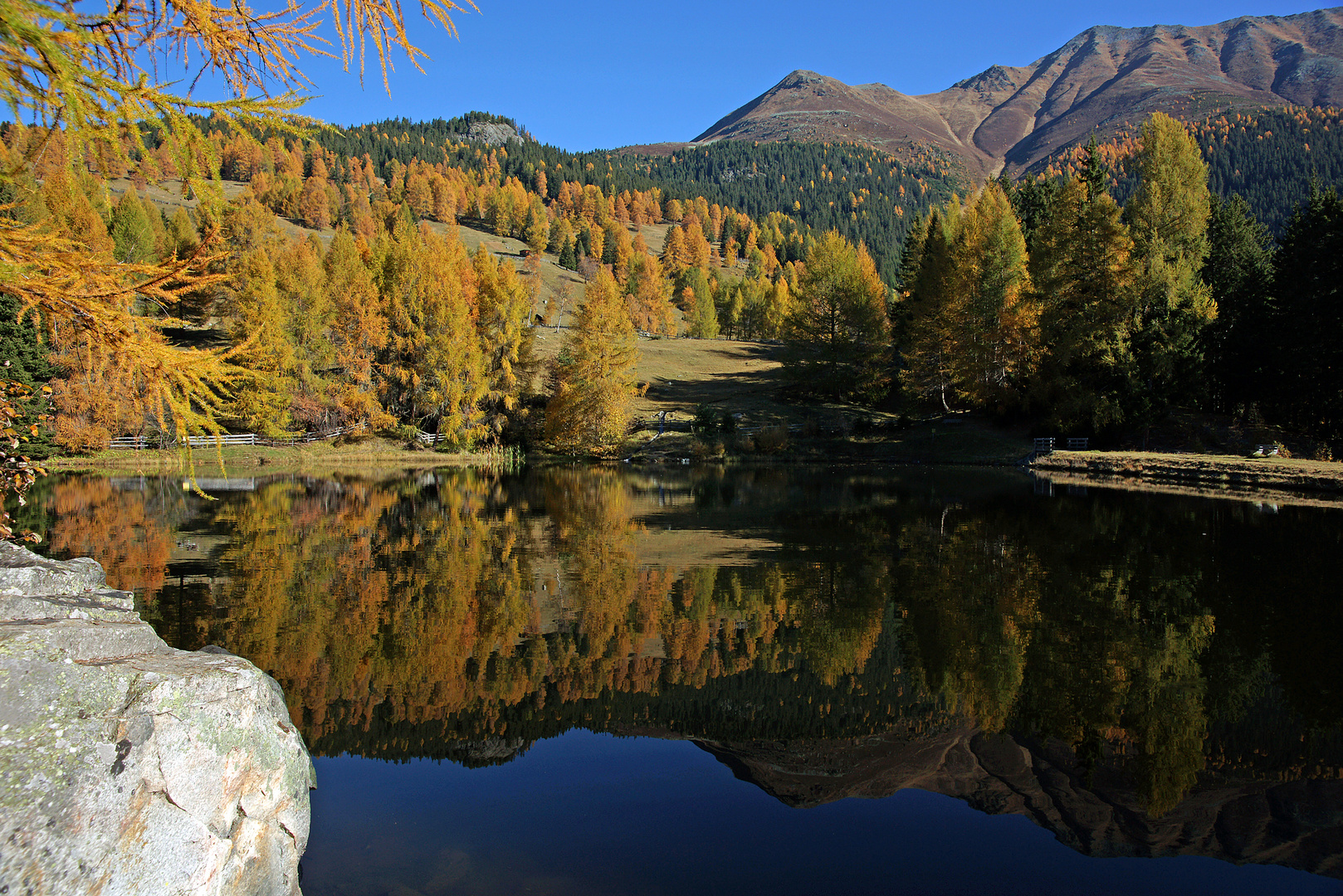 der Schnadinger-Weiher auf ca 1600m....