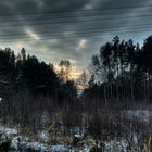 Der Schnee geht und Regen kommt