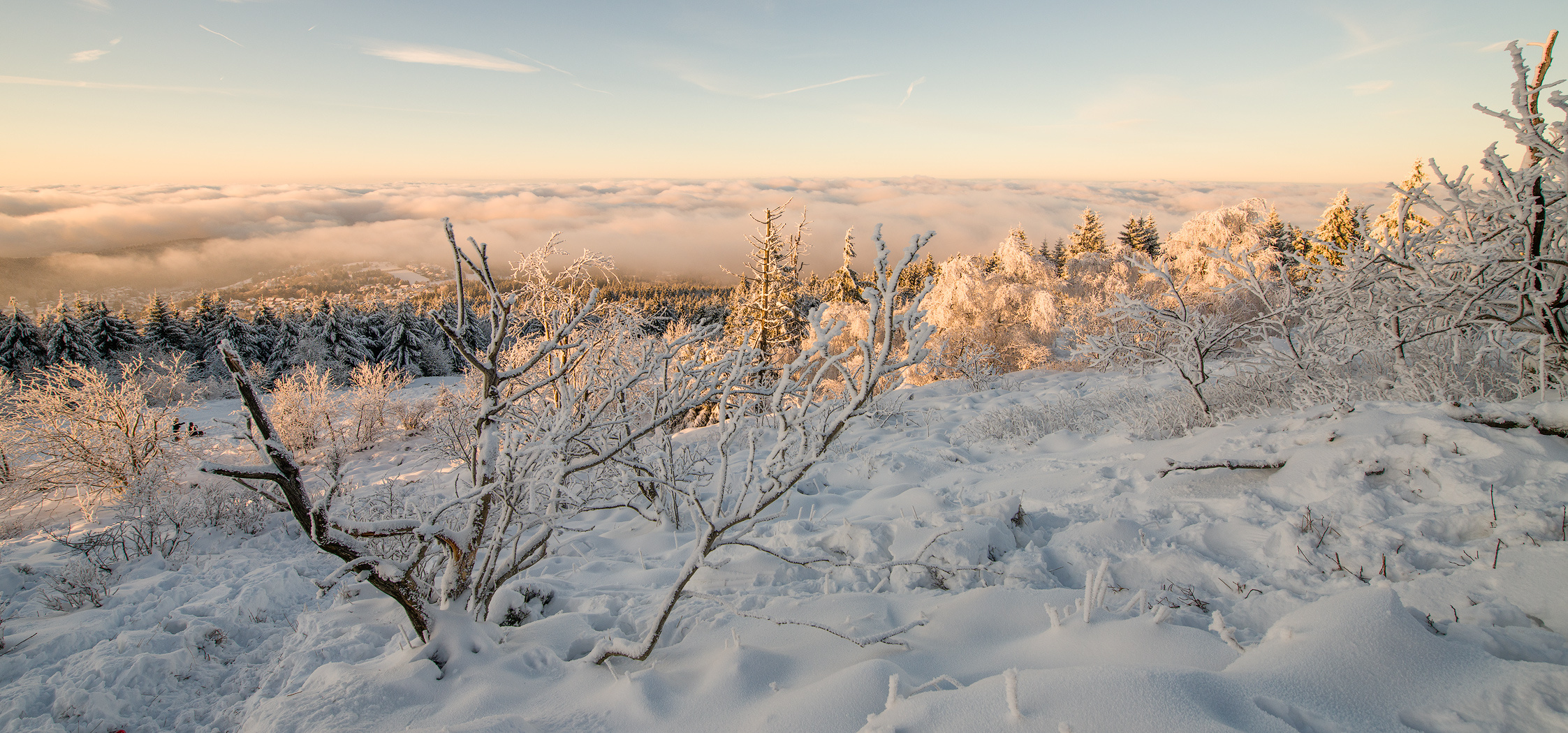 Der Schnee ist da 1