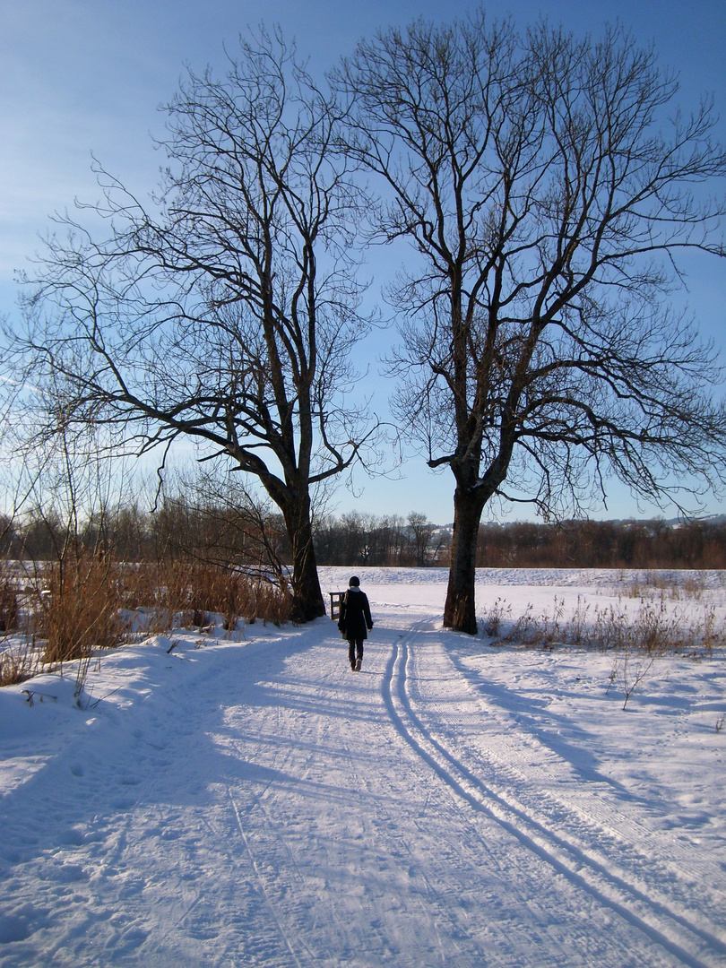 Der Schnee ist weiß für jedes Kind