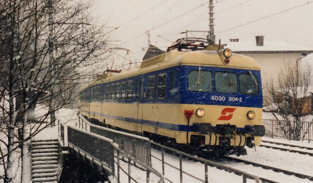 Der Schnee trieb mich weg