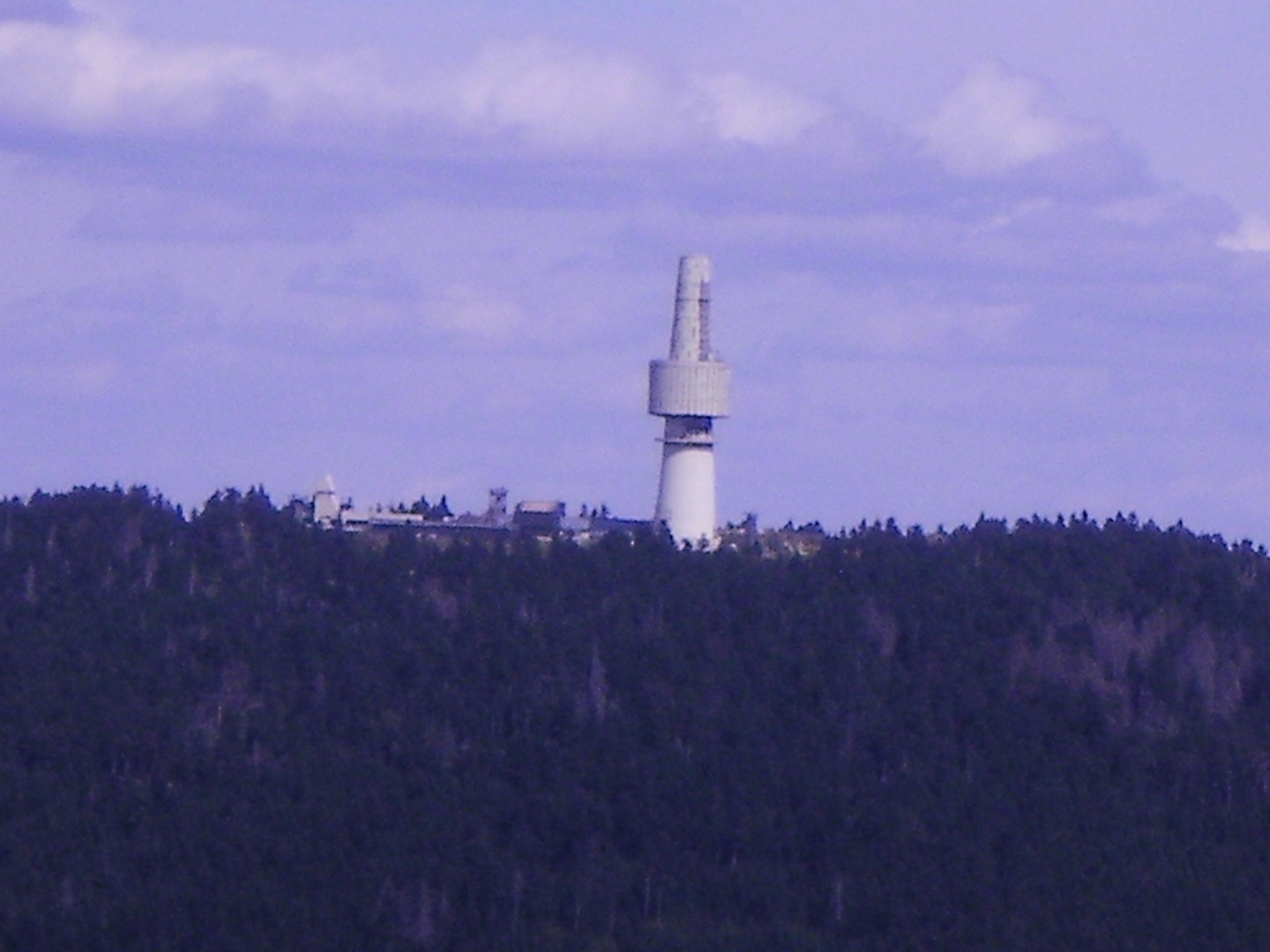 Der Schneeberg im Fichtelgebirge