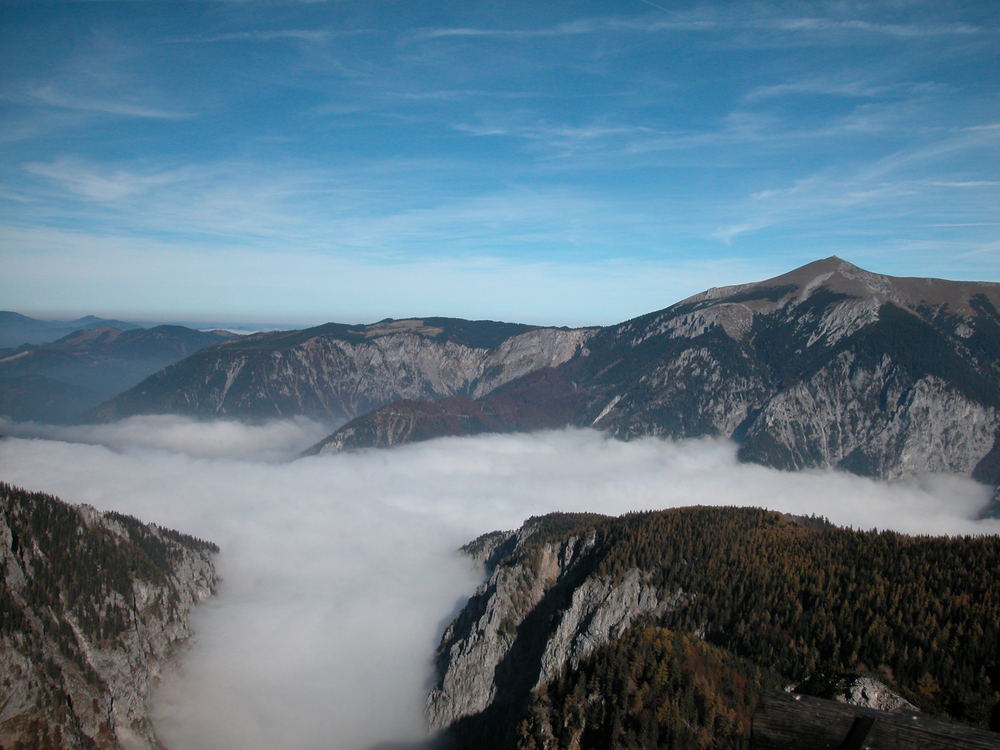 Der Schneeberg und das Höllental