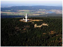 Der Schneeberg von oben