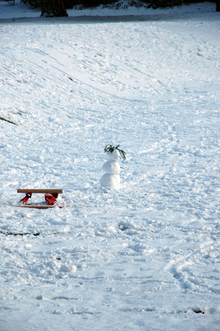 Der Schneemann...