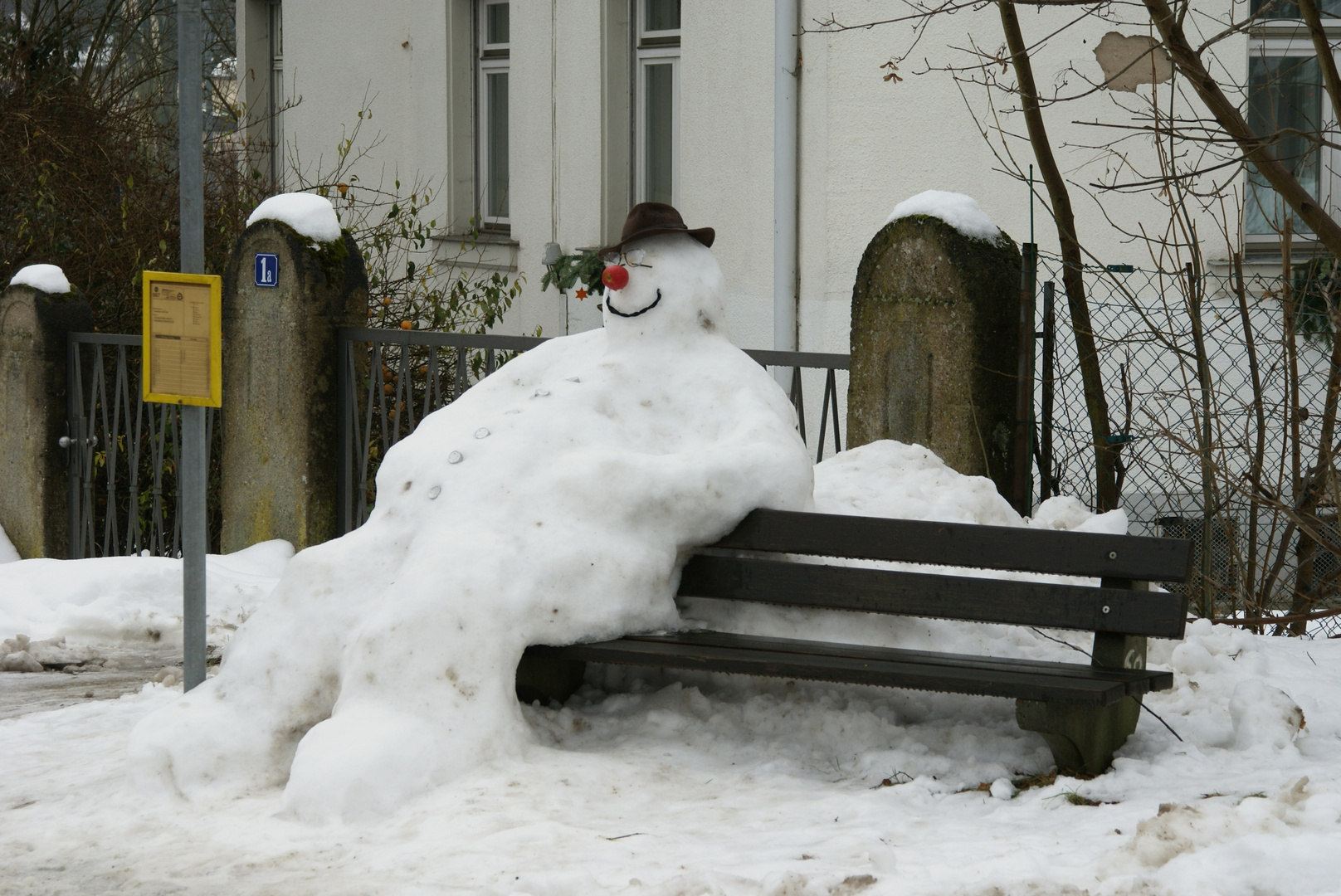 der Schneemann Foto & Bild jahreszeiten, winter, schnee Bilder auf