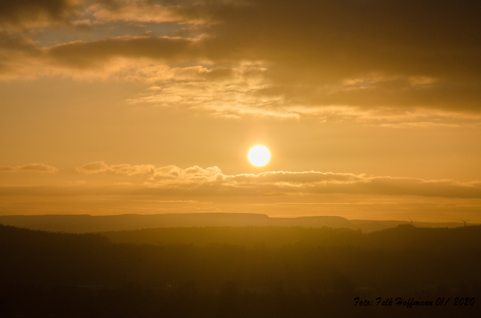 Der schnelle Sonnenuntergang