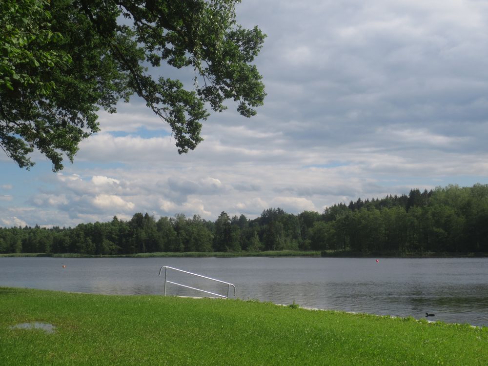 Der Schnerzhofer Weiher Foto & Bild landschaft, bach, fluss & see