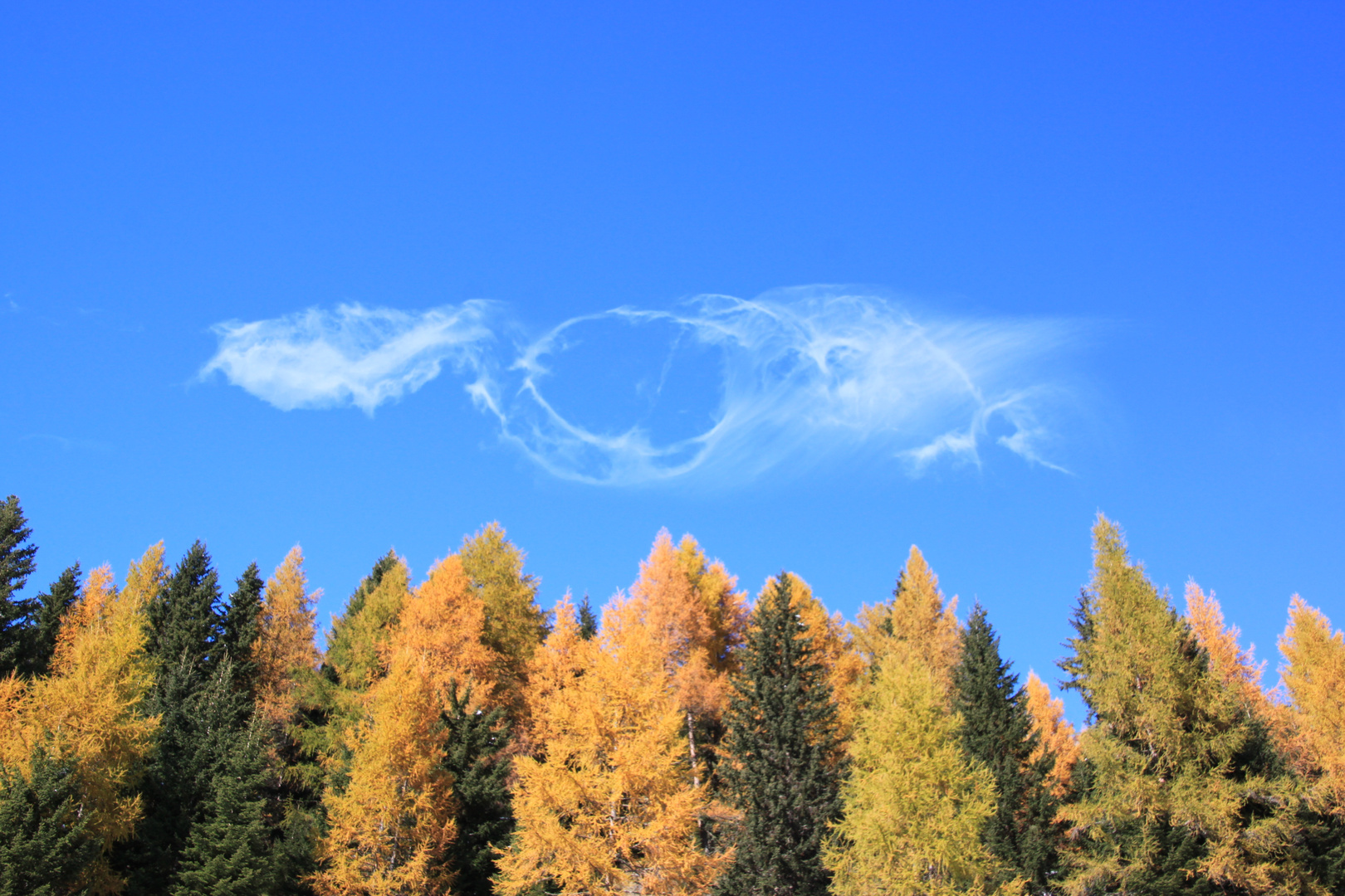 Der Schönberg mit Wolkenauge