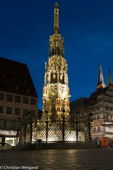 Der Schöne Brunnen in Nürnberg