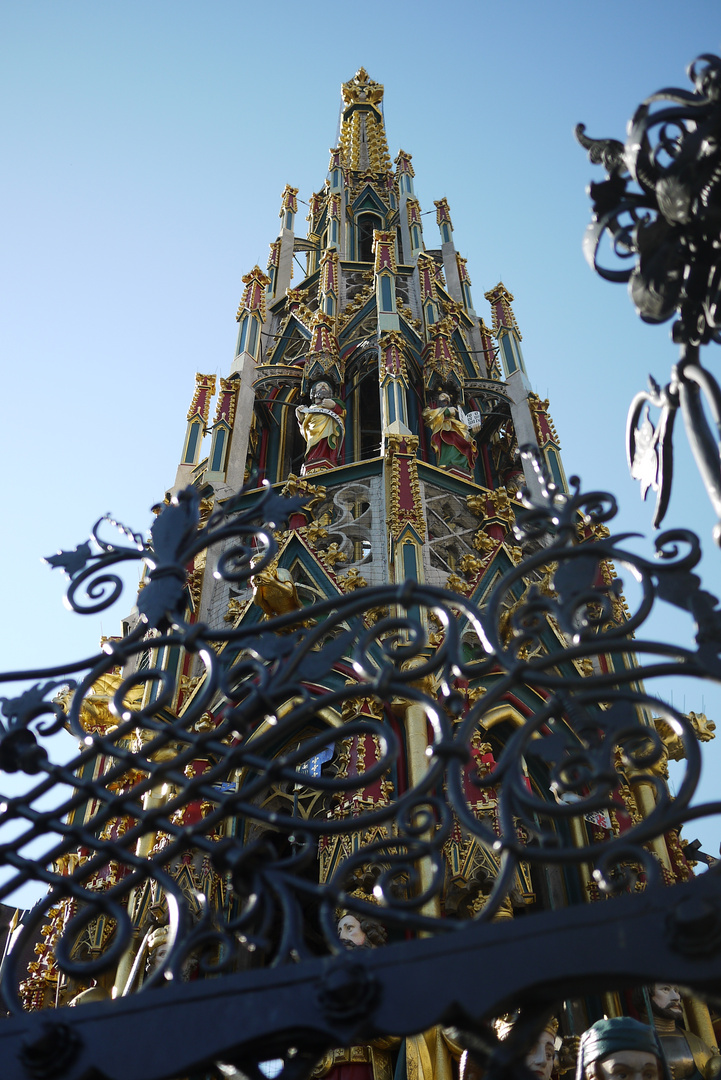 Der schöne Brunnen in Nürnberg