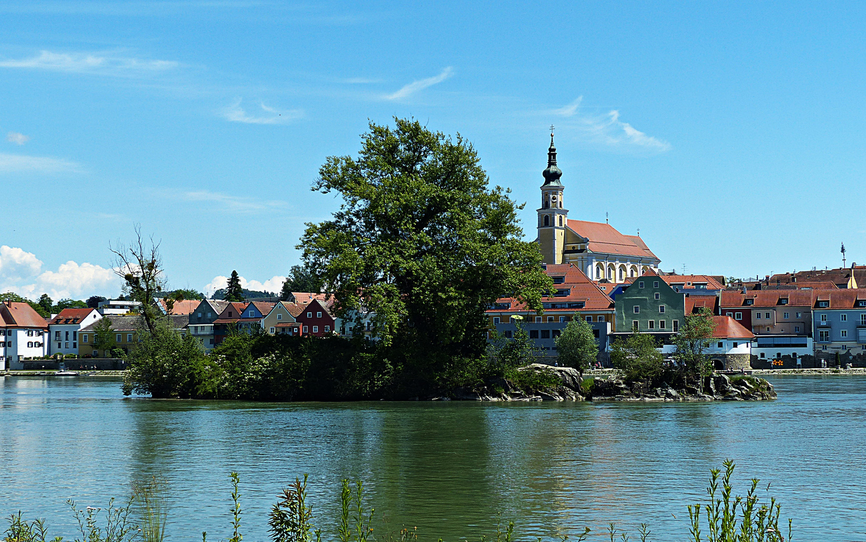 Der schöne grüne Inn