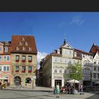 Der schöne Marktplatz von Coburg