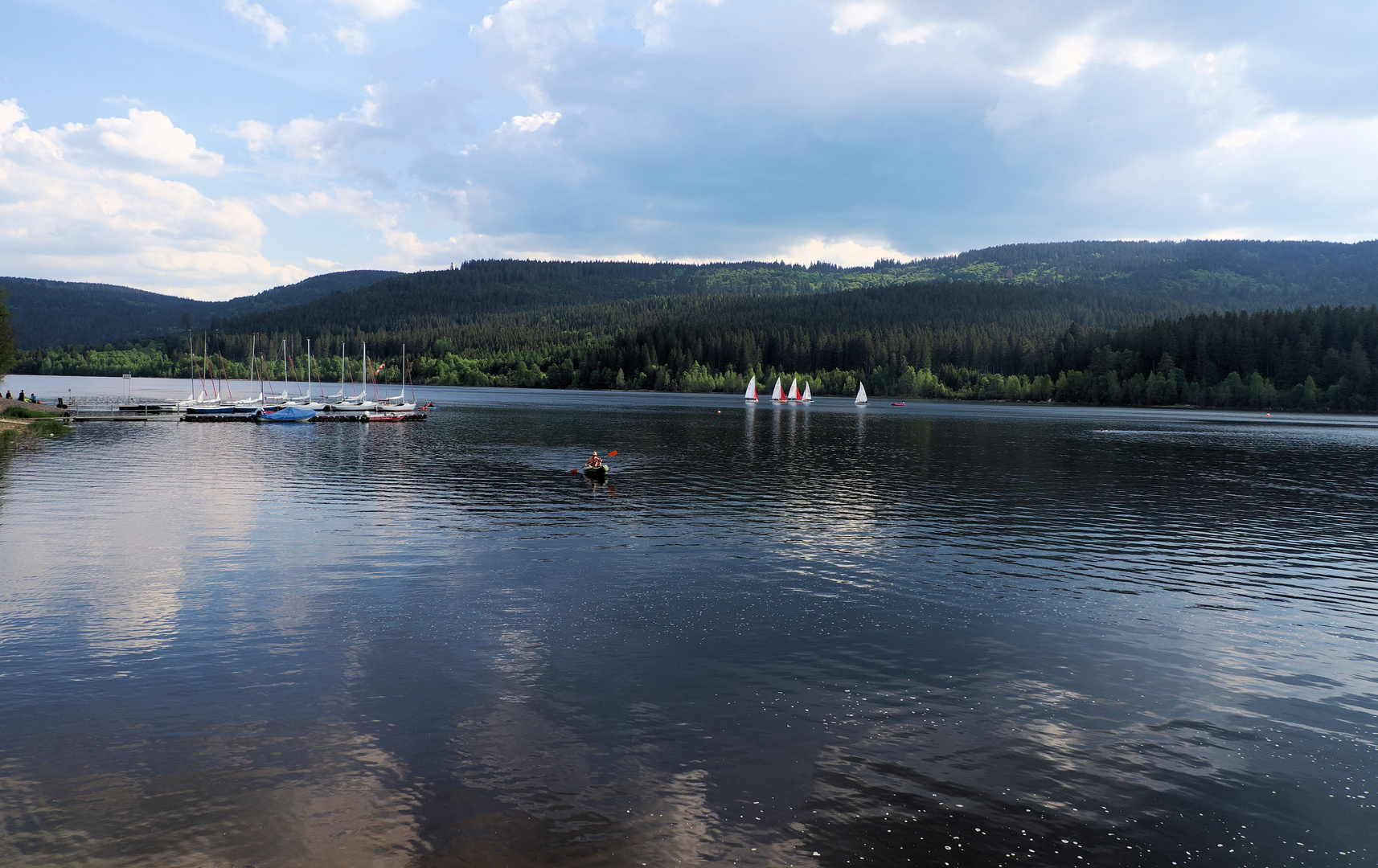 Der schöne Schluchsee ….