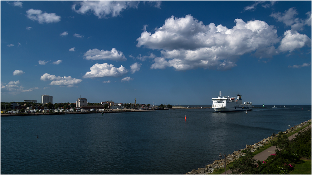 der schönen Wolken wegen