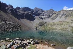 der Schönrinnenkarsee, einsame Schönheit