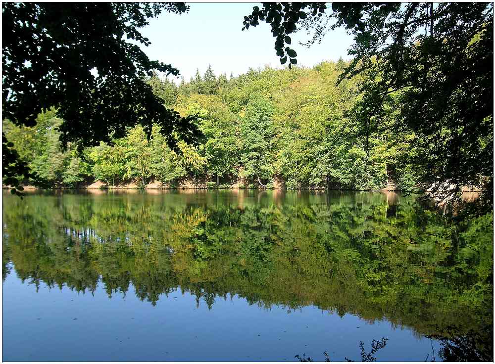 Der Schönsee ...wie der Name schon sagt !