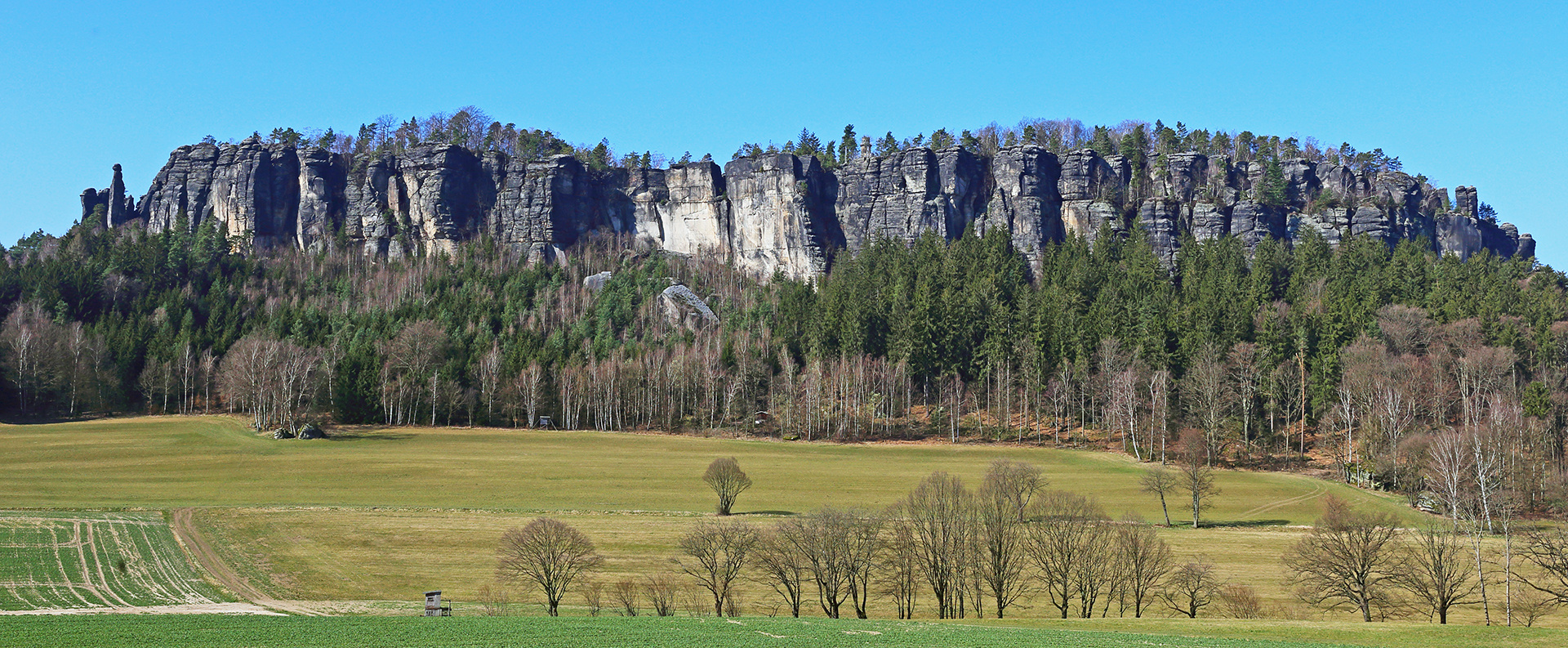 Der schönste Berg in der Sächsischen Schweiz ist für mich der Pfaffenstein...