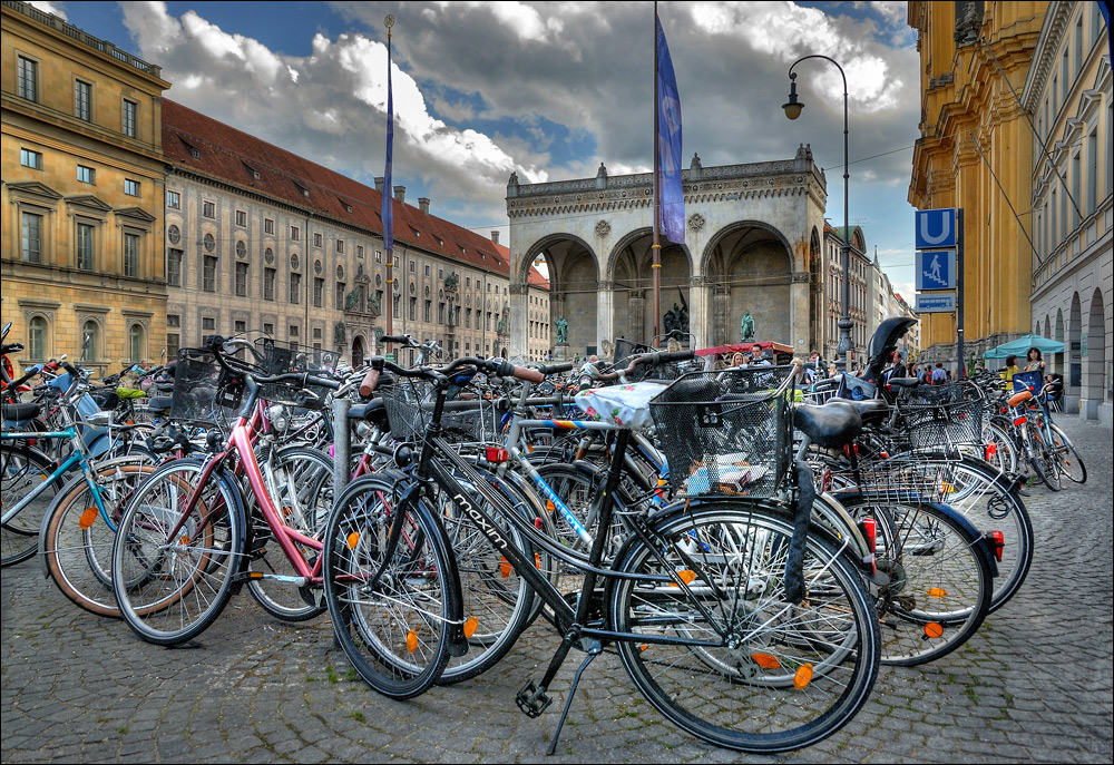 der schönste Fahrrad-Abstellplatz in Deutschland