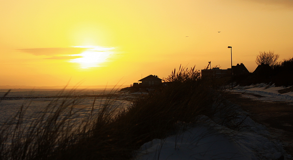 der schönste sonnenunetrgang findet man nur auf sylt