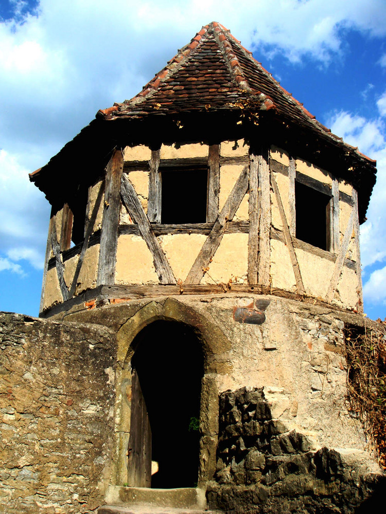 der schönste Turm auf der Burg Hornberg