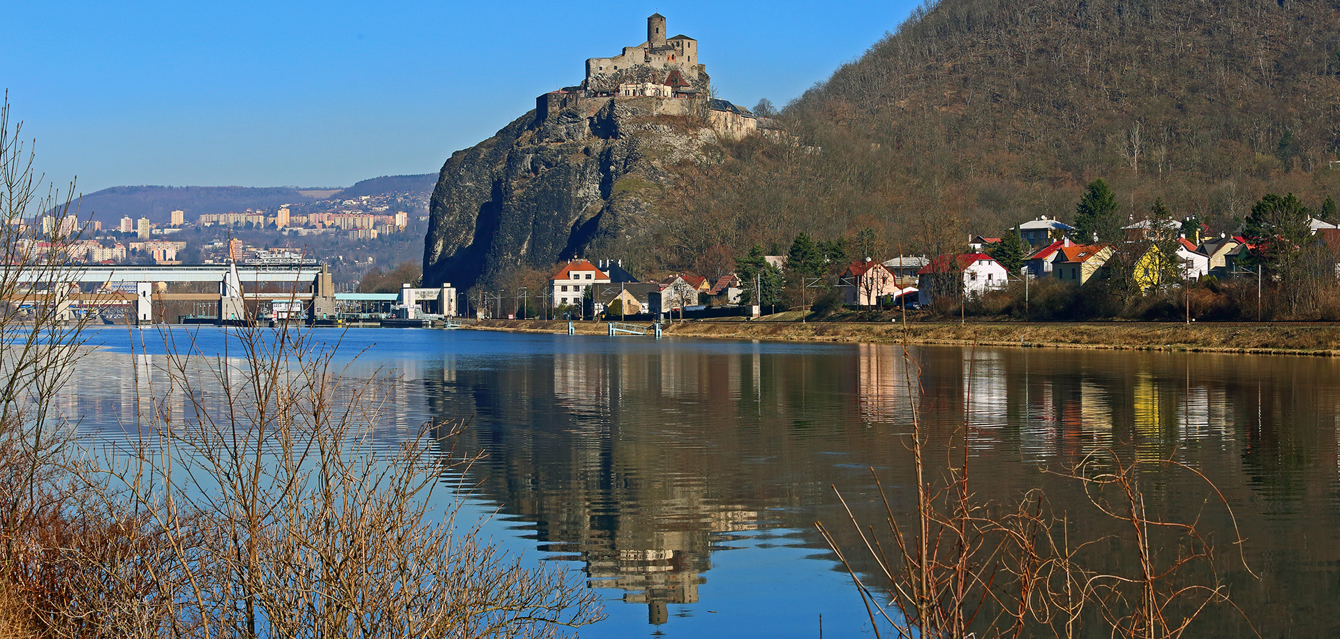 Der Schreckenstein in Usti nad labem ist als Aufnahme für mich immer ein muß...