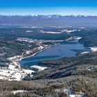 Der Schuchsee im Schwarzwaldwinter 