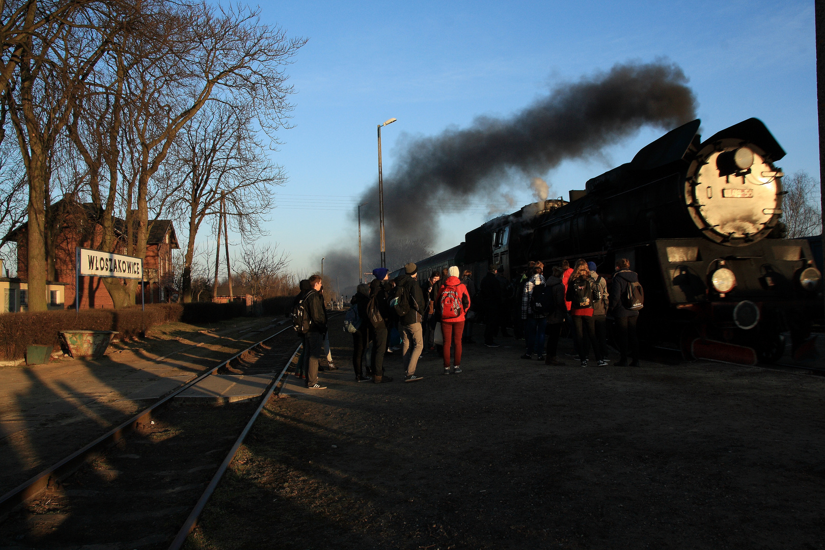 Der Schülerzug .