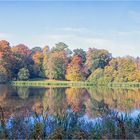 Der Schwanensee im Schloßpark von Putbus