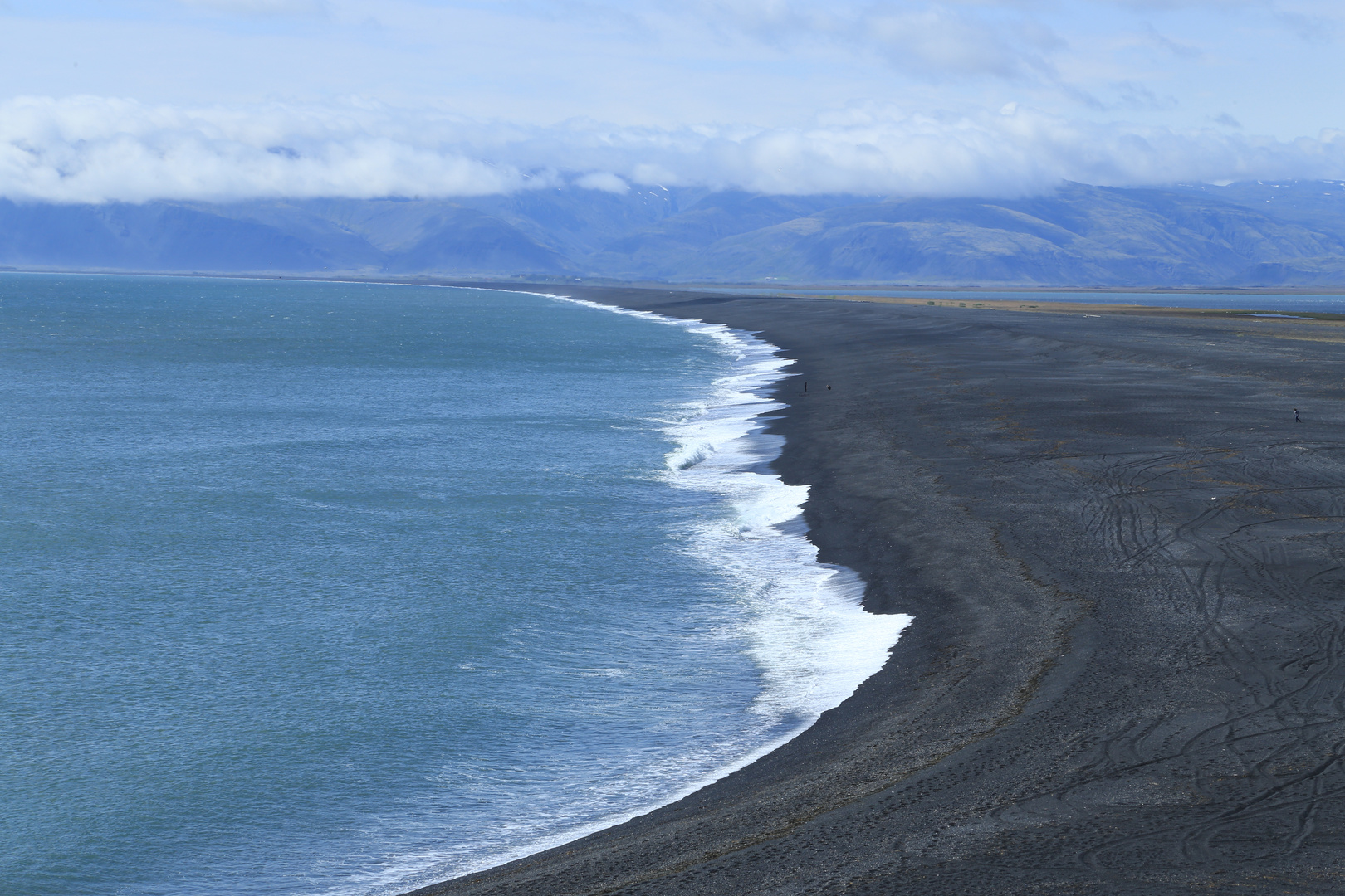 der schwarze Strand, Island