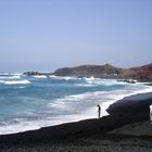 Der schwarze Strand von El Golfo