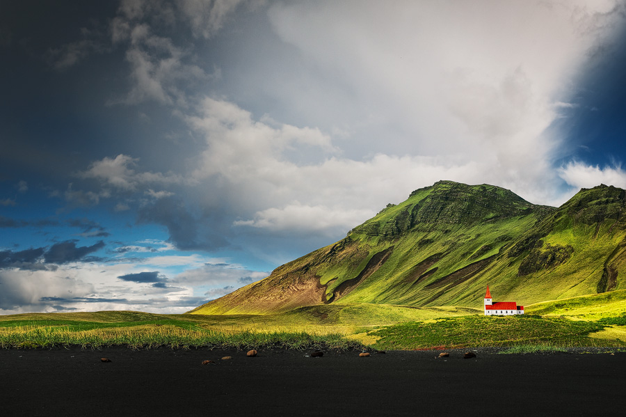 Der schwarze Strand von Vík