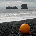 Der schwarze Strand von Vík í Mýrdal