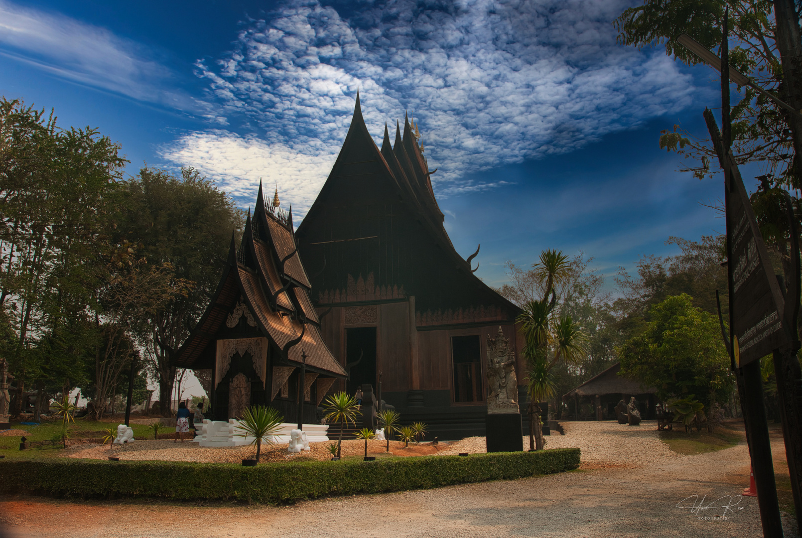 Der "Schwarze Tempel" von Chiang Rai