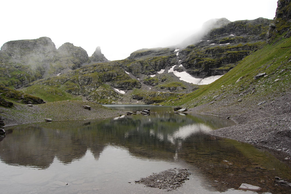 Der Schwarzsee am Pizol