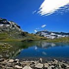 der Schwarzsee am Venediger Höhenweg