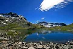 der Schwarzsee am Venediger Höhenweg