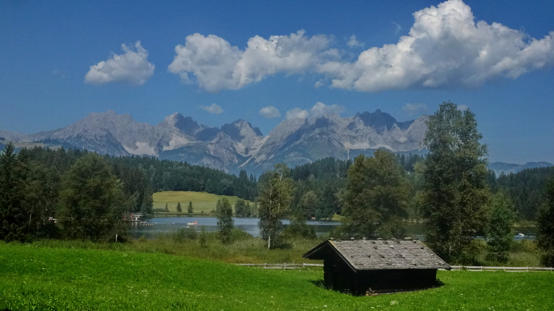 Der Schwarzsee bei Kitzbühl