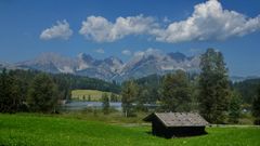 Der Schwarzsee bei Kitzbühl