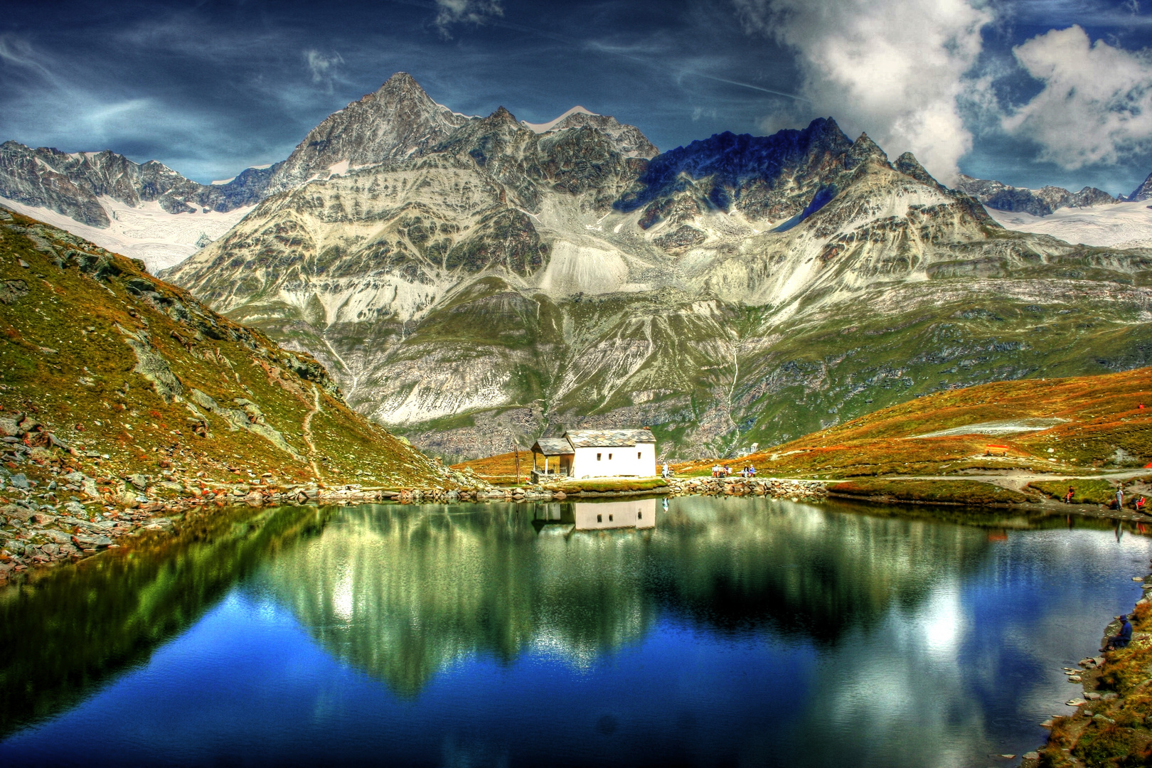 Der Schwarzsee in der Nähe von Zermatt