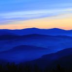 Der Schwarzwald macht heute einen auf blau