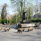 Der Schweinebrunnen von Zons