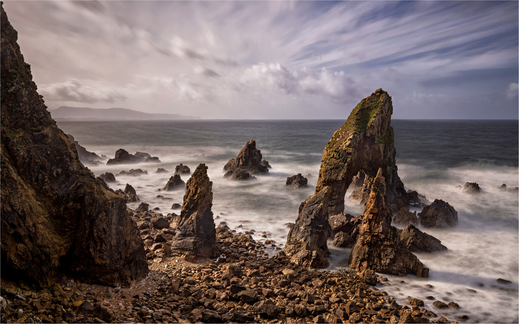 Der Sea Arch am Crohy Head