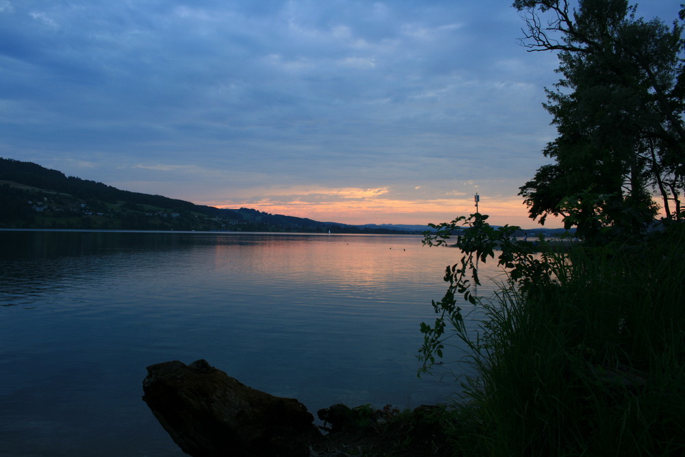 Der See am Abend