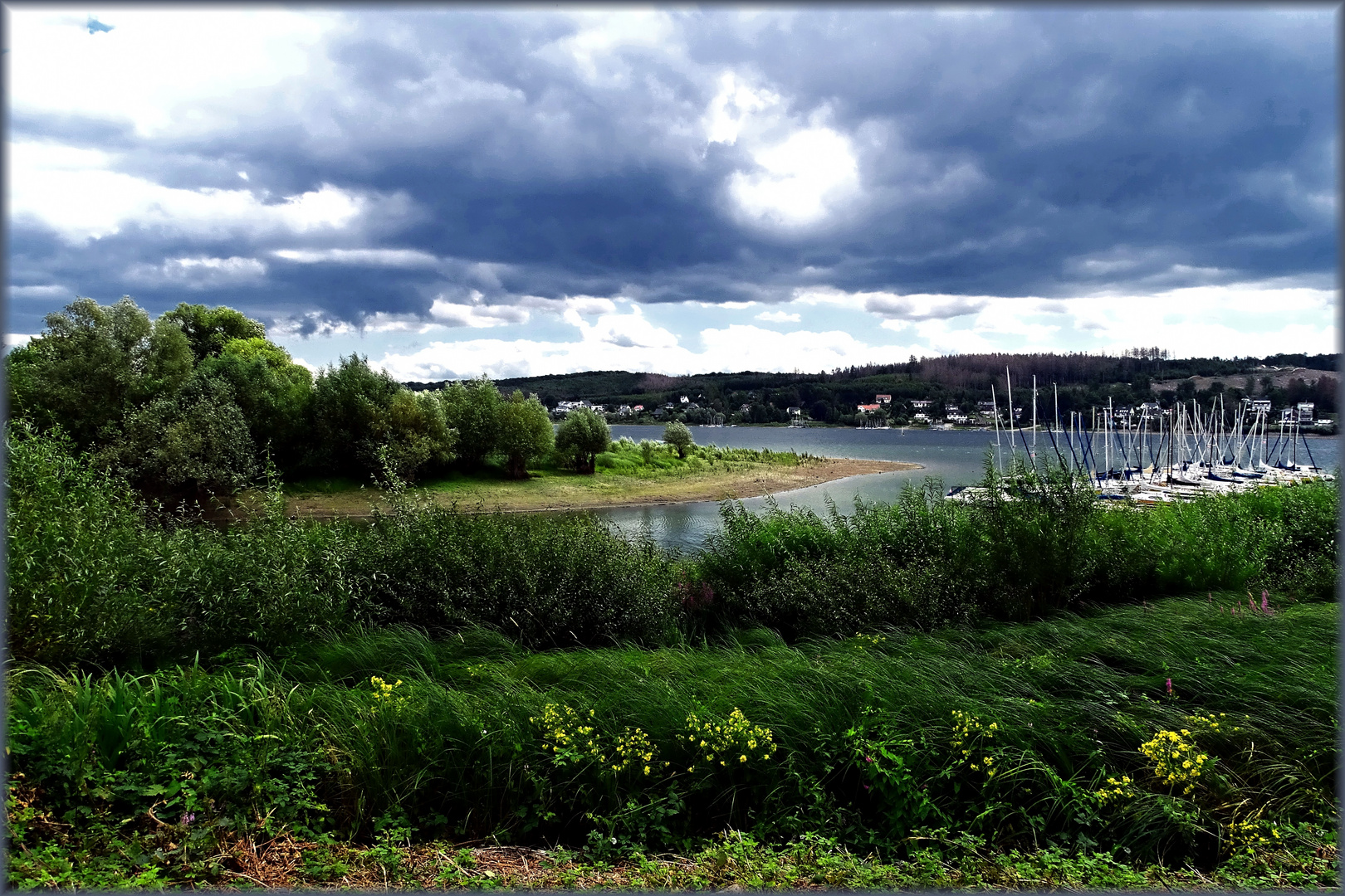 Der See braucht Wasser