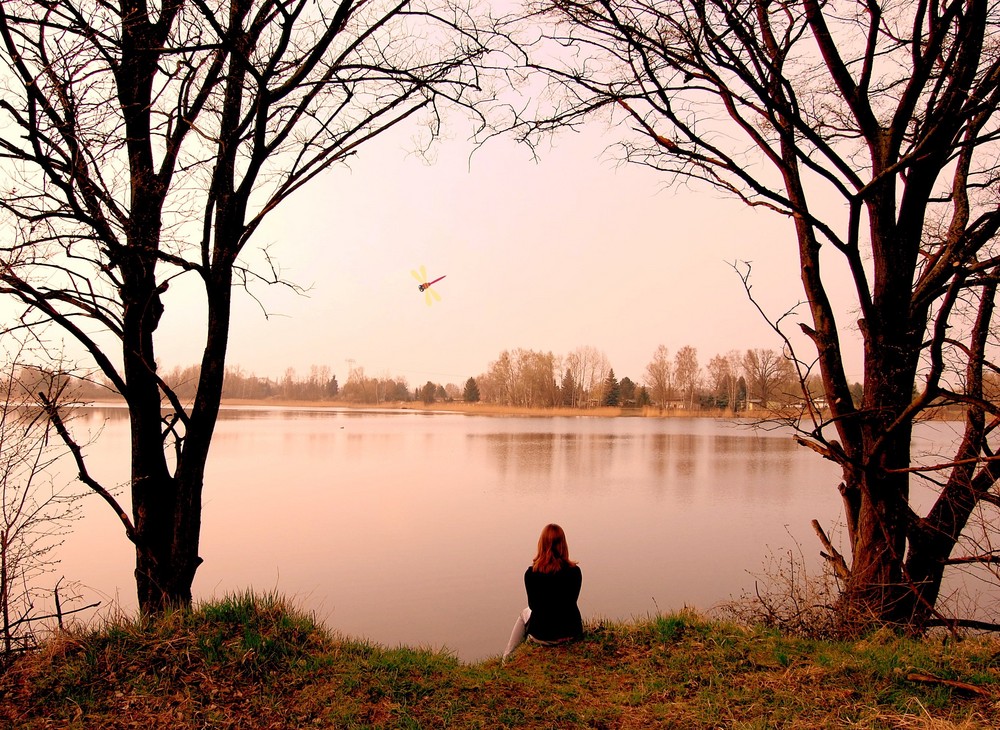 Der See der 1000 Gedanken.