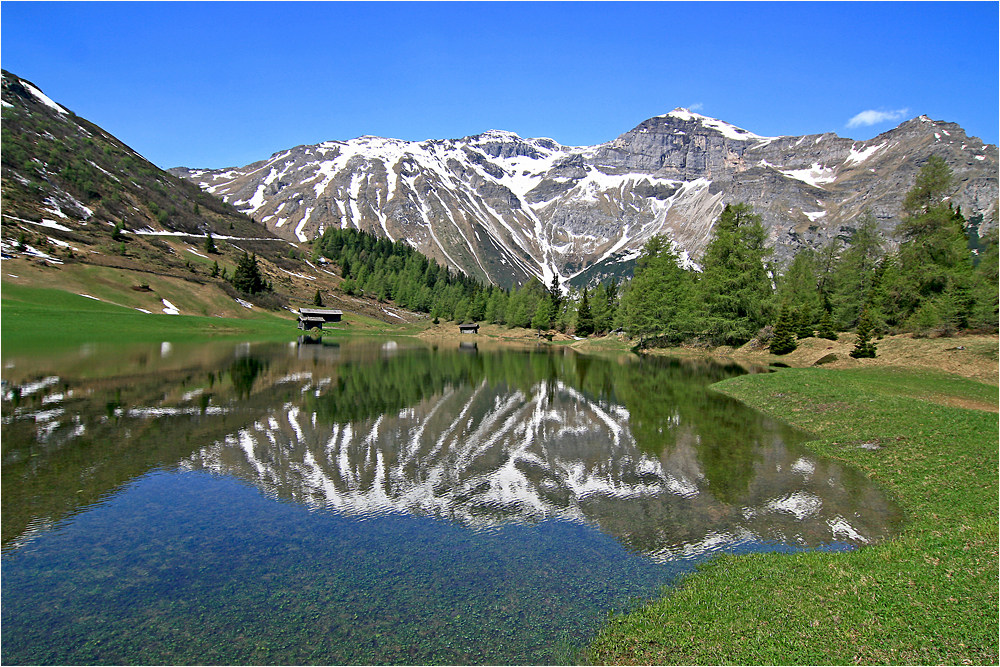 der See oberhalb des Obernbergersees