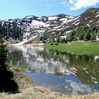 der See oberhalb des Obernbergersees, Richtung Sandjöchl