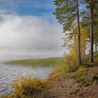 Der See raucht vor Freude