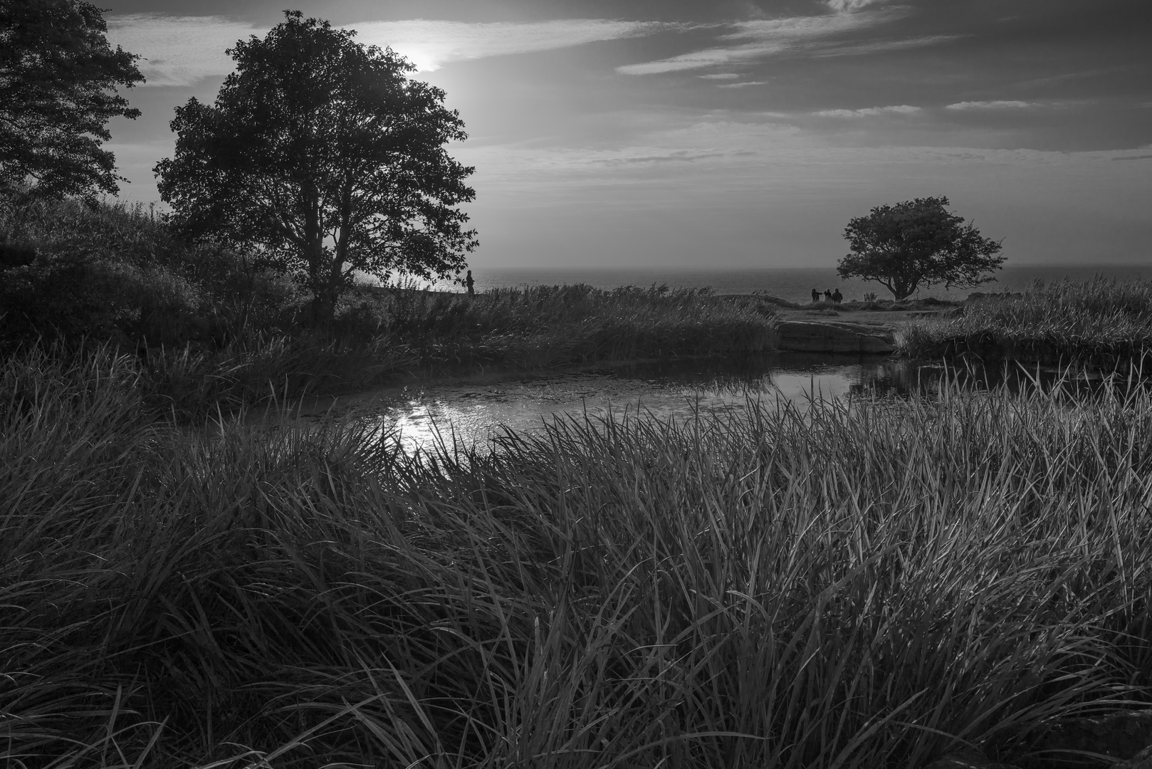 Der See von Hammershus